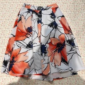Beautiful floral midi skirt from Saks Fifth Avenue